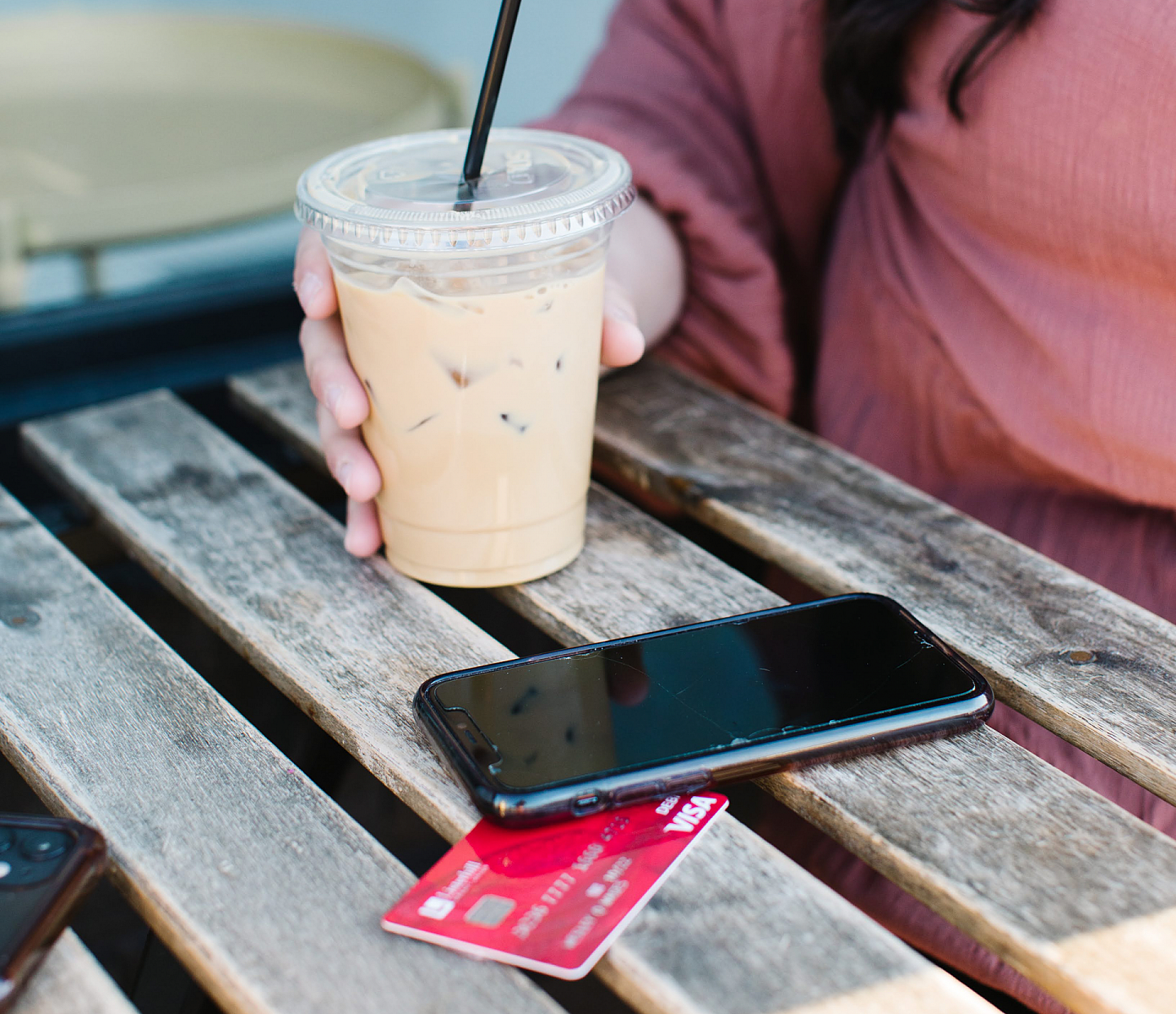 Holding Coffee Cropped