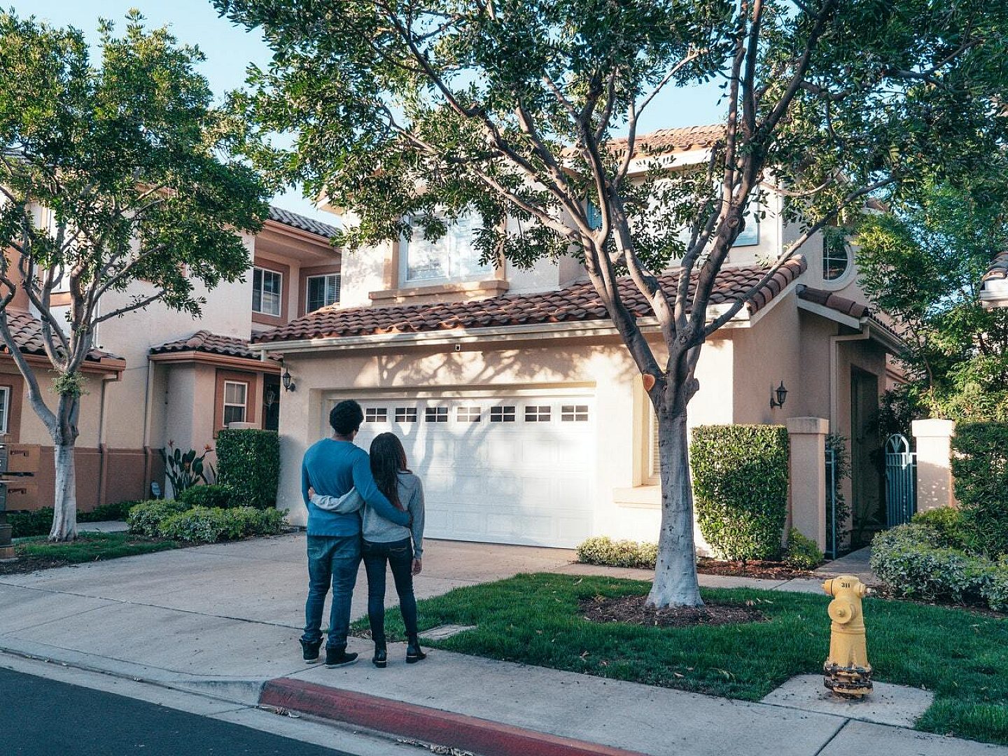Couple Looking at Home